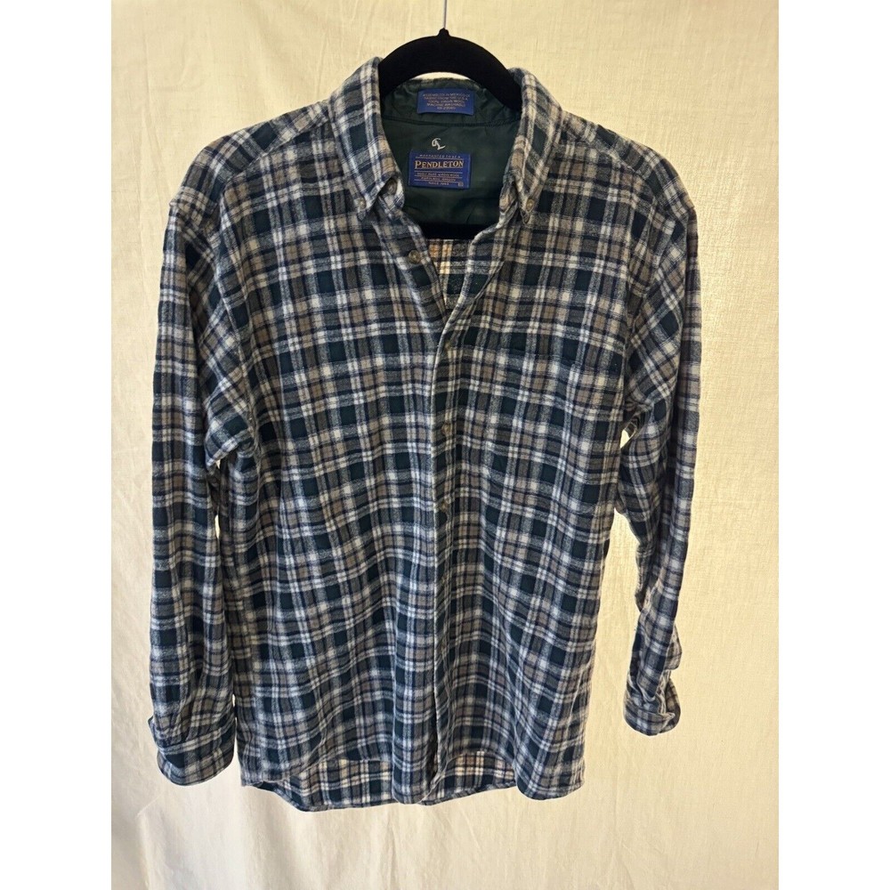 Pendleton Men's Blue Plaid Shirt
